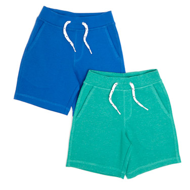 Toddler Fleece Shorts - Pack Of 2